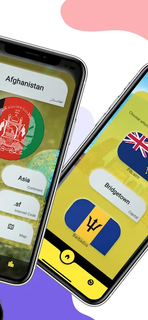 Countries and Flags Screenshot 1