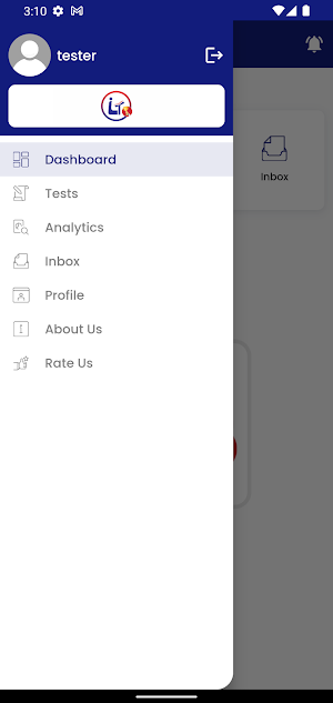 LT e-Exams Screenshot 3