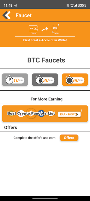 Bitcoin Faucet Blast Screenshot 2
