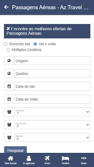 Az Travel Viagens E Turismo Screenshot 2