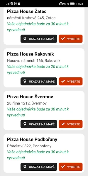 Pizza House Podbořany Screenshot 2