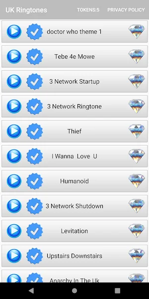UK Ringtones Screenshot 3