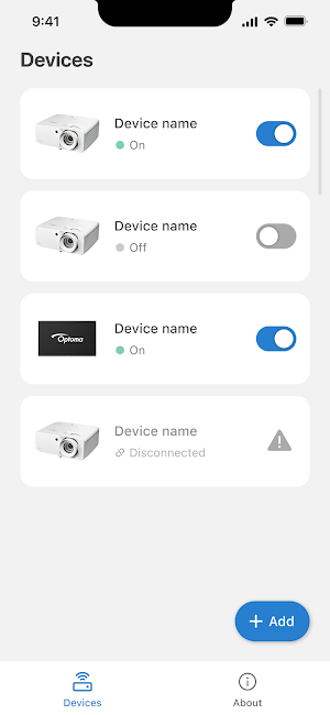 Optoma Smart Control Screenshot 0