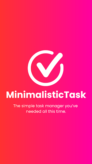 MinimalisticTask Screenshot 0