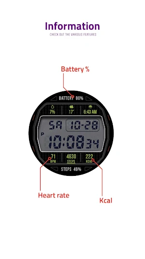 JW154 jwstudio watchface Screenshot 1