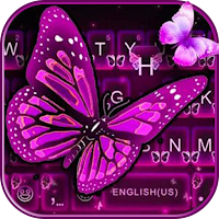 Flash Butterfly Keyboard Theme