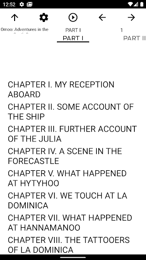 Book, Omoo: Adventures in the  Screenshot 1