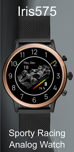 Iris575 Sporty Analog Watch Screenshot 3