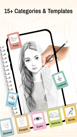 AR Draw Sketch - Draw & Trace Screenshot 3