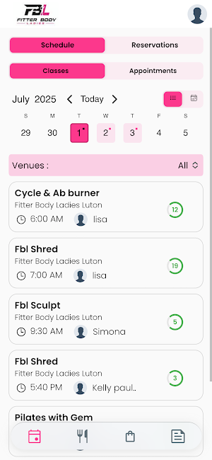 Fitter Body Ladies Luton Screenshot 3