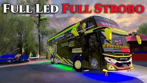 Mod Bussid Tunggal Jaya Strobo Screenshot 1