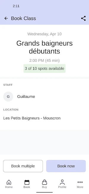 Les petits baigneurs Screenshot 2