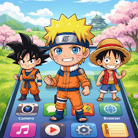Kawaii Chibi Anime On Screen