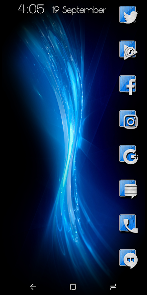 Slipped 1 Bluish Icon Pack Screenshot 0