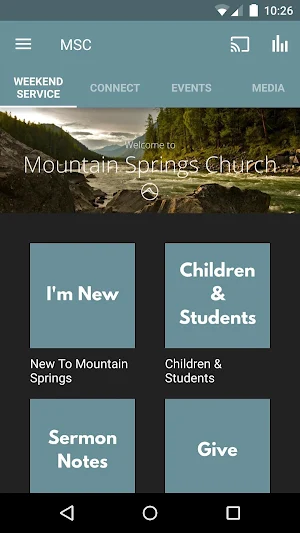 Mountain Springs Church screenshot 1
