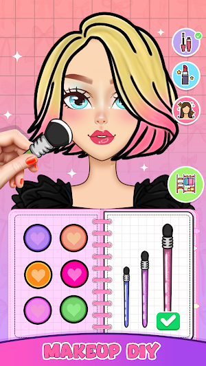 Paper Doll Dress up: DIY Games Screenshot 2