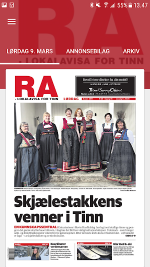 Rjukan Arbeiderblad eAvis Screenshot 0