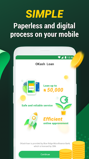 OKash - Safe and reliable personal loan in Nigeria Screenshot 2