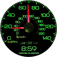 Crown Vic Watch Face