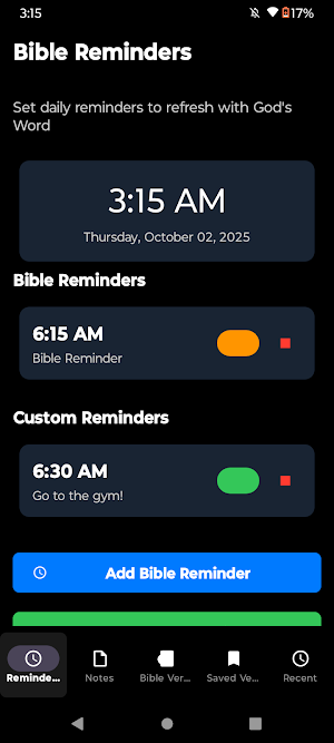 Bible Time: Daily Scripture Screenshot 0