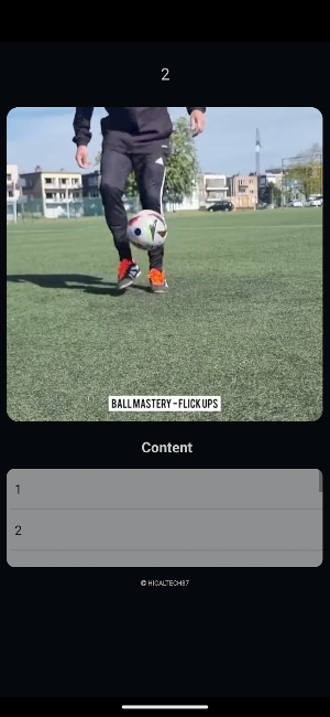 Football Flick Up Skills Screenshot 1