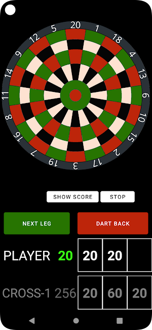 Darts clickable scoreboard 501 Screenshot 3