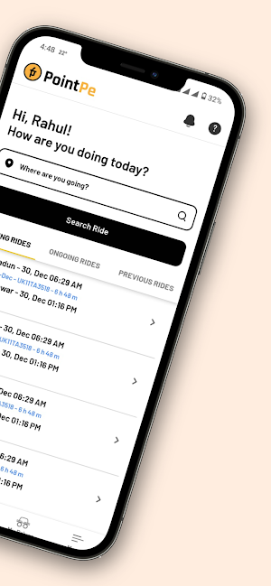 Point Pe - Book Cab Taxi & Bus Screenshot 1