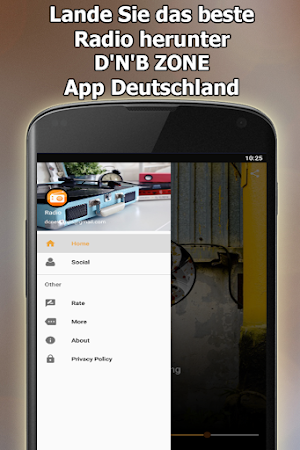 Radio D’N’B ZONE Online Kostenlos Deutschland Screenshot 2