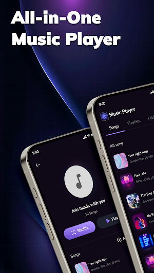 MP3 Music Player - Play Audio Screenshot 0