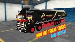 Mod Truck Hino 500 Bussid Screenshot 2