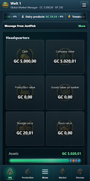 Global Market Manager Screenshot 0