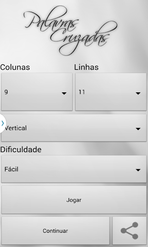 Palavras Cruzadas Brasileiro Screenshot 0