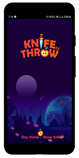 Knife Throw - an exciting knife game Screenshot 0