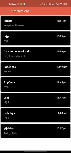 CCR Radio Screenshot 2