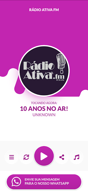 Rádio Ativa FM | Abadia Dos Dourados Screenshot 0