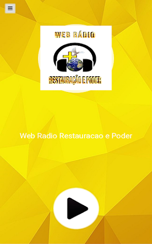 Web Rádio Restauração e Poder Screenshot 1