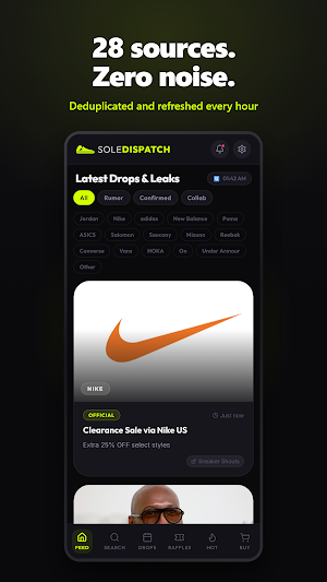 SoleDispatch: Sneaker Releases Screenshot 2