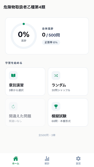 危険物取扱者乙種4類対策 Screenshot 0