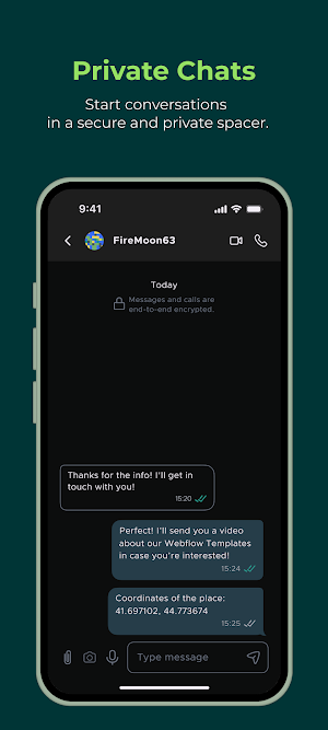 SpeakInPrivate Screenshot 2