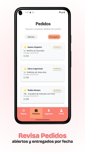 Agenda Pastelera: Muffin Screenshot 2