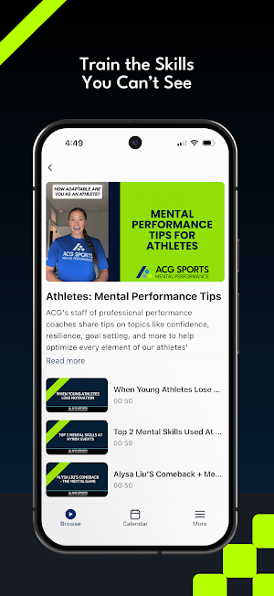 ACG Sports MindLab Screenshot 3