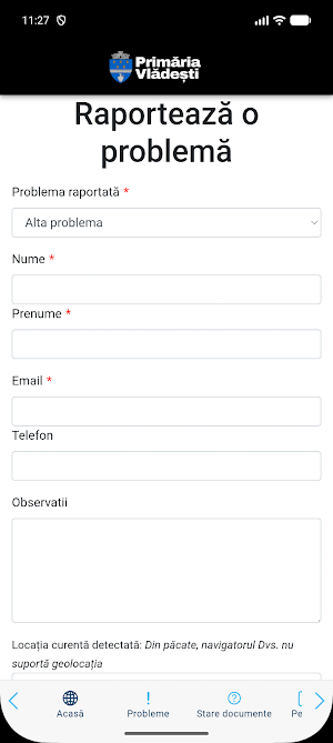 Vlădești App Screenshot 3