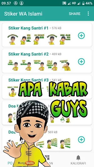 Stiker WA Islami Lengkap (WAStickerApps) Screenshot 3