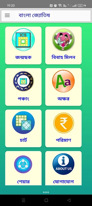 Bengali Astrology Horoscope Screenshot 0