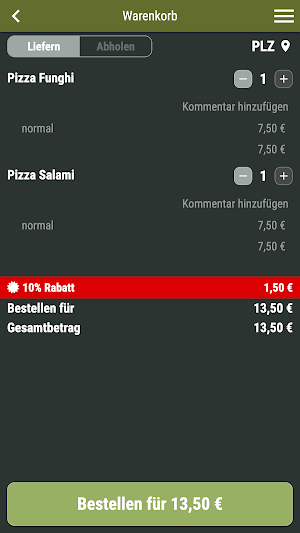 Mosaik Döner & Pizzahaus Screenshot 1