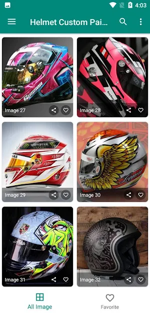 Helmet Custom Paint Ideas Screenshot 0