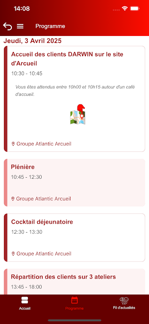 ATL DARWIN–Évènement national Screenshot 1