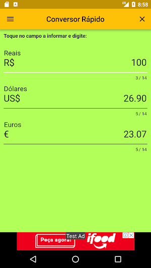Conversão Rápida Screenshot 3