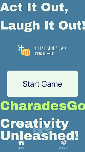 Charades Go - Fun Party Game Screenshot 1