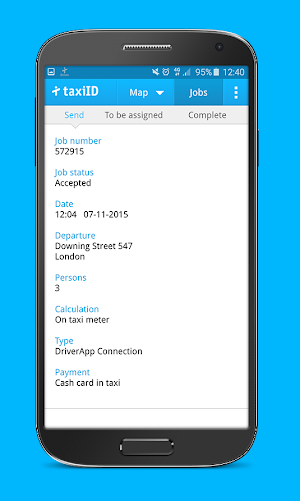 taxiID - Driver app Screenshot 2